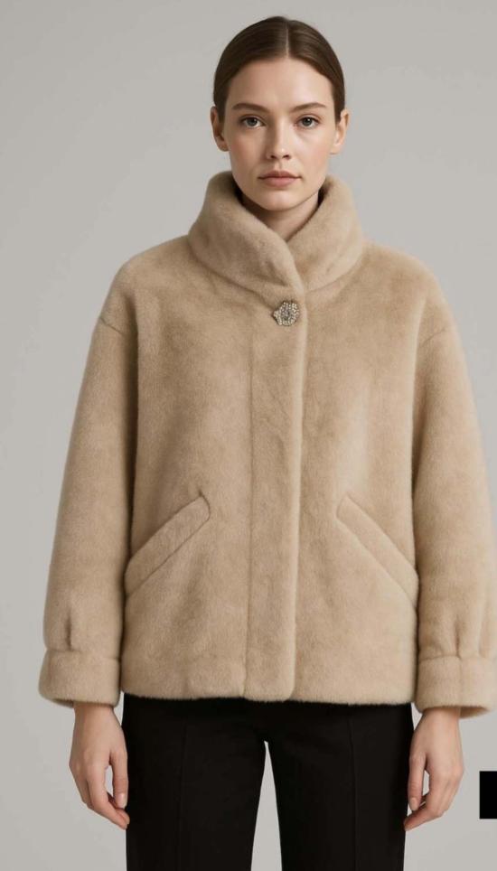  레이디버드 코트 설리번 재킷 베이지