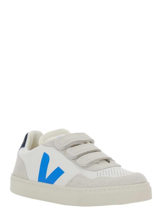  [키즈] 베자 스니커즈 키즈 Veja V 90 로우 탑 스니커즈 화이트 - VEJA