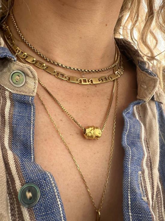  머큐리얼 스튜디오 목걸이/팬던트 사일러스 목걸이 골드 - MERCURIAL STUDIO