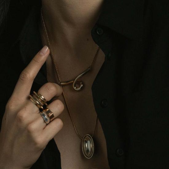  메탈렙시스 프로젝트 반지 볼칸 스태킹 링 - METALEPSIS PROJECTS