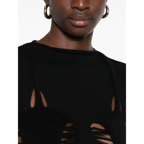  릭 오웬스 블라우스 탑 블랙 - RICK OWENS