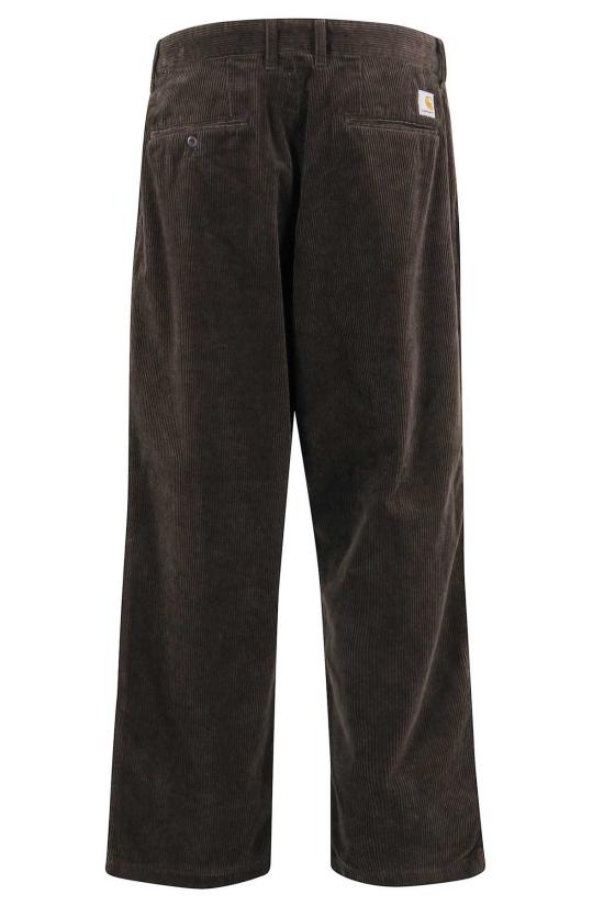  칼하트 스트레이트 팬츠 카하트 윕 에반  담배 린스드 - CARHARTT