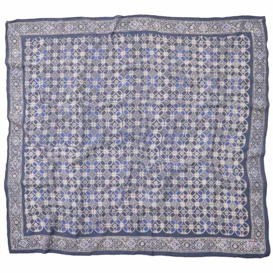  Kasih Coop 머플러/스카프 대형 수작업 염색 바틱 반다나 차콜 그레이 - OTHER BRANDS