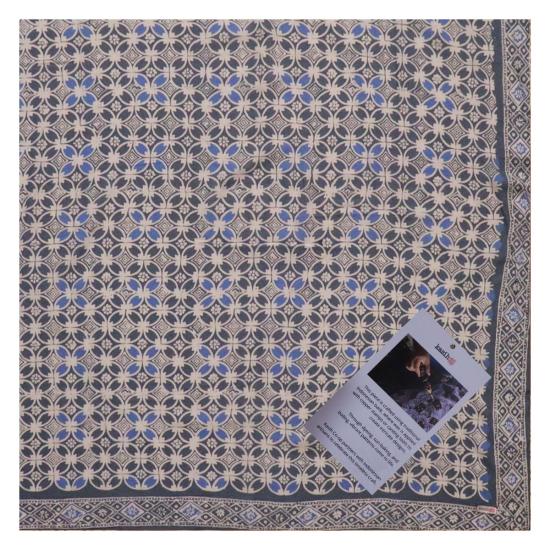  Kasih Coop 머플러/스카프 대형 수작업 염색 바틱 반다나 차콜 그레이 - OTHER BRANDS