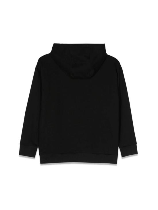  [키즈] 베르사체 풀오버 로고 후드티 (블랙) 키즈 사이즈 - VERSACE