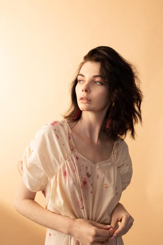  Arteaga 롱 원피스 아르테아가 포르티아 핸드페인팅 드레스 칼로 워시 - OTHER BRANDS