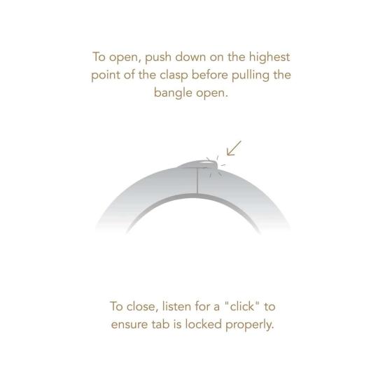  제니 버드 커프스 링크/타이 홀더 올라 뱅글 - JENNY BIRD