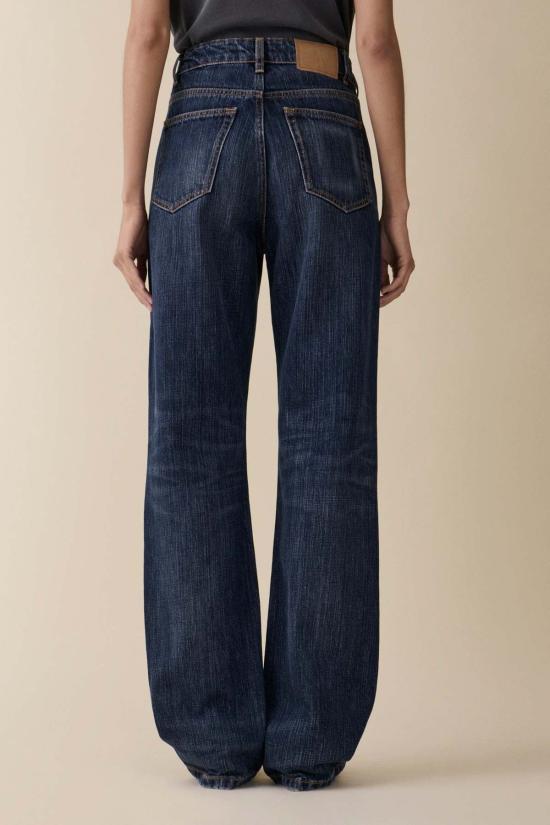  제네리카 데님 팬츠 제너리카 버고 미드라이즈 스트레이트 레그 진 - JEANERICA