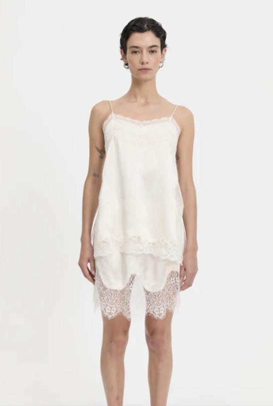  블랑카 블라우스 릴리 탑 크림