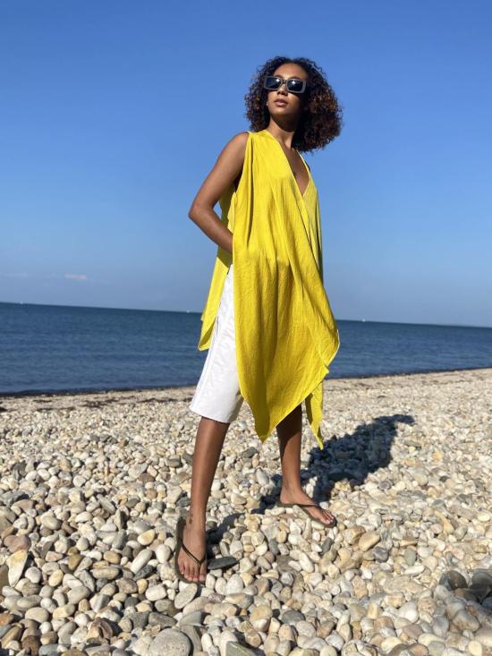  Yesaet 블라우스 예사엣 암살레 드레이프 탑 - OTHER BRANDS