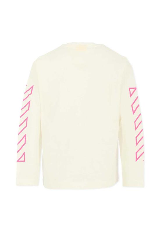  [키즈] 오프화이트 탑 애로우 키즈 티셔츠 아이보리 - OFF WHITE