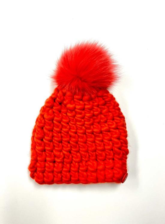  미샤램퍼트 모자 미샤 램퍼트 스파이스 비니 폼스터 + 토마토 Xl 폼 - MISCHA LAMPERT