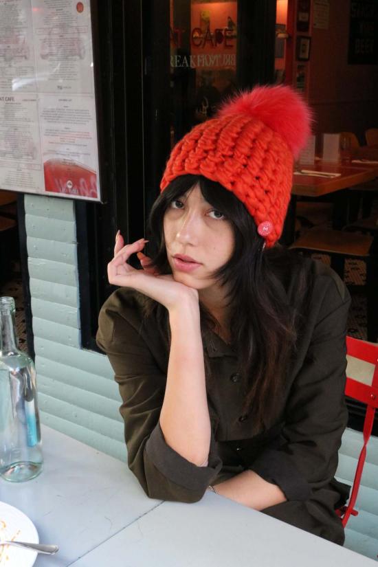  미샤램퍼트 모자 미샤 램퍼트 스파이스 비니 폼스터 + 토마토 Xl 폼 - MISCHA LAMPERT