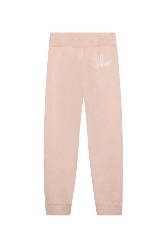  [키즈] 끌로에 트레이닝/조거 팬츠 로고  (베이지) 아동용 - CHLOE