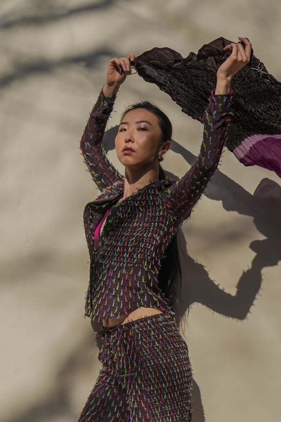  Abacaxi 셔츠 아바카시 스모크 버튼다운 셔츠 - ABACAXI