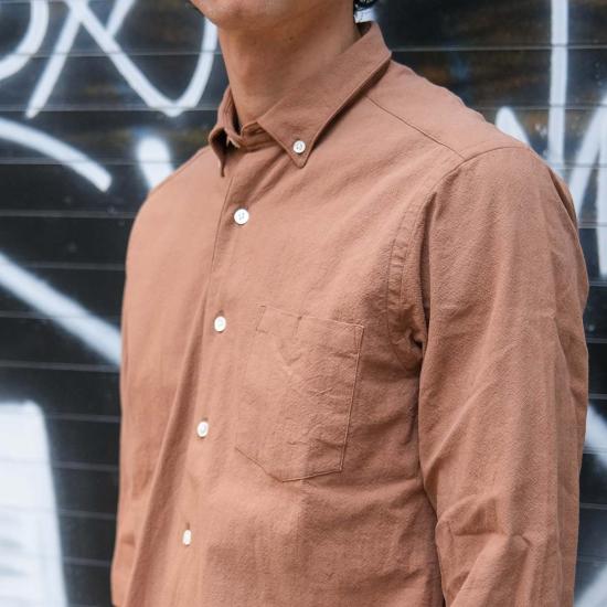  Steven Alan 긴팔 셔츠 스티븐 앨런 싱글 니들  데저트 - STEVEN ALAN