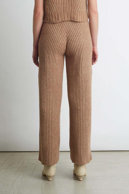  ELEVEN SIX 스트레이트 팬츠 일레븐 식스 리아 팬츠 카멜 - OTHER BRANDS