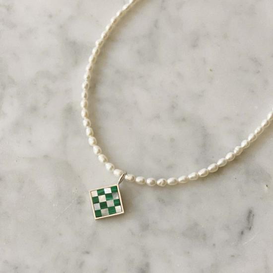  타린 토마스 목걸이/팬던트 사무엘 미니 진주 목걸이 - TARIN THOMAS