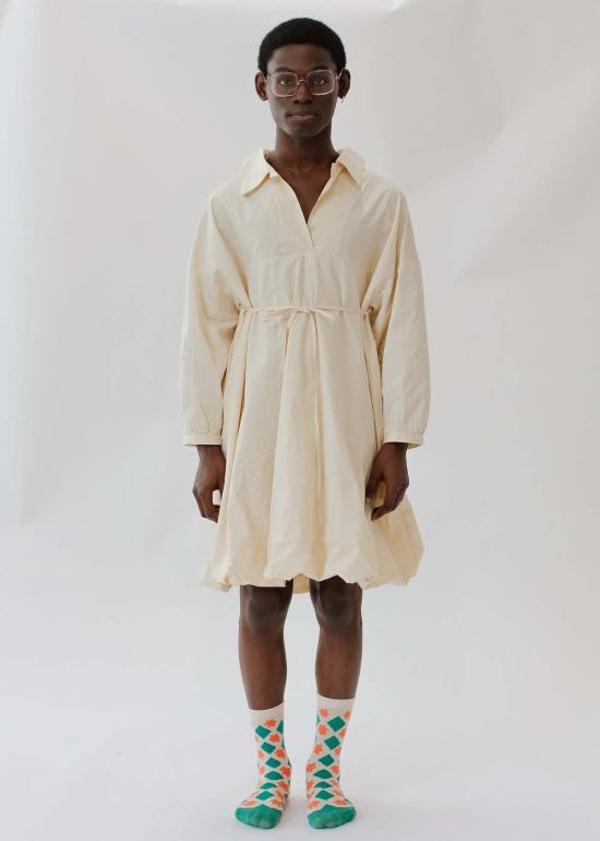  메리 로 숏 원피스 몬토야 드레스 크림 - MARY LO