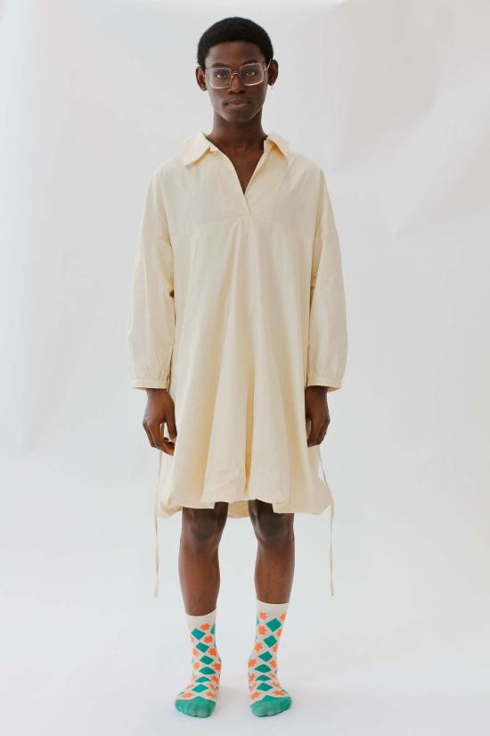  메리 로 숏 원피스 몬토야 드레스 크림 - MARY LO