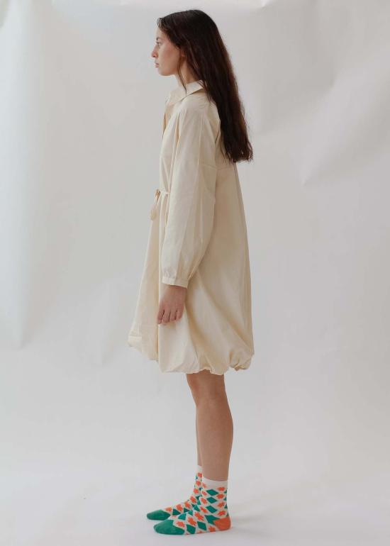  메리 로 숏 원피스 몬토야 드레스 크림 - MARY LO