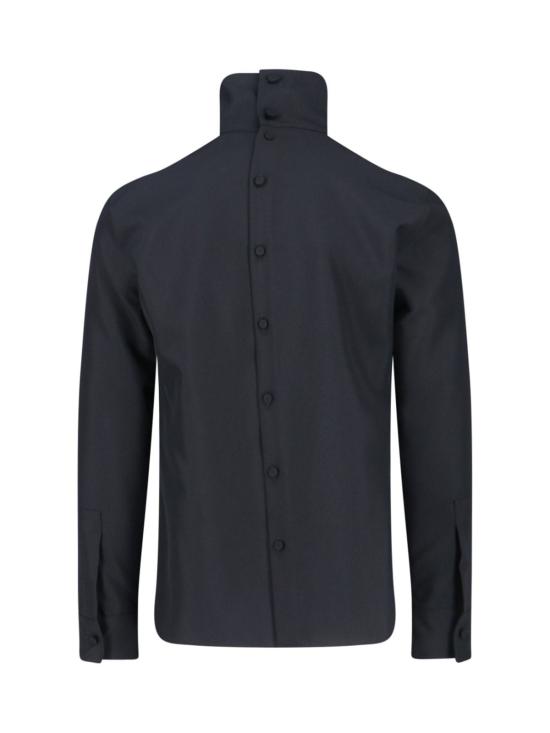  구찌 터틀넥 테크 셔츠 블랙 - GUCCI