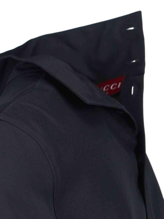  구찌 터틀넥 테크 셔츠 블랙 - GUCCI