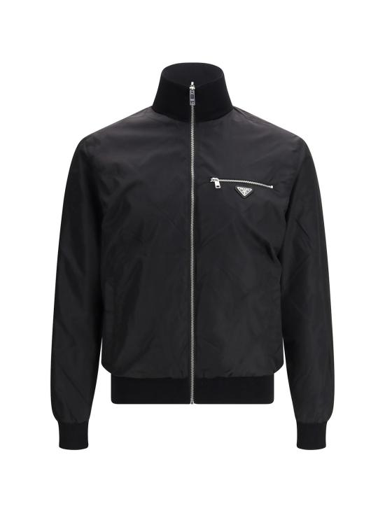  프라다 자켓 리버서블 울/레나일론 재킷 - PRADA