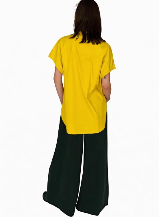  Meg 블라우스 메그 민소매 보이프렌드 셔츠 - MEG