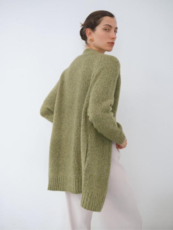  w. Cashmere 가디건 W. 캐시미어 제니퍼 캐시미어 미디 오픈 - OTHER BRANDS