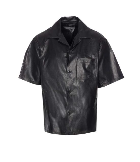  아미리 자켓 경량 가죽 재킷 블랙