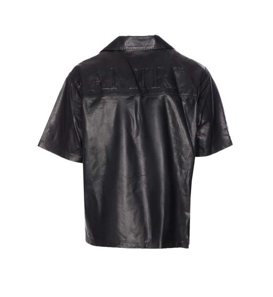  아미리 자켓 경량 가죽 재킷 블랙 - AMIRI