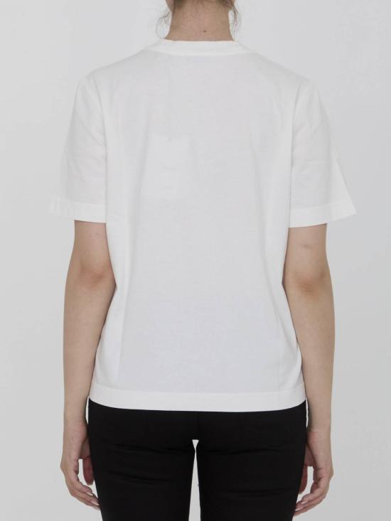  버버리 반팔 티셔츠 Ekd 화이트 색상  티셔츠 - BURBERRY