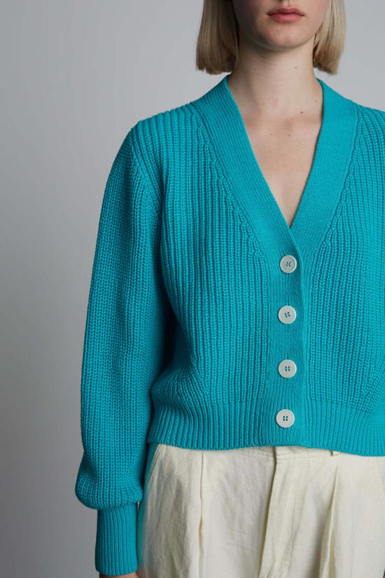  ELEVEN SIX 가디건 일레븐 식스 이슬라 카르디 아쿠아 마린 - OTHER BRANDS