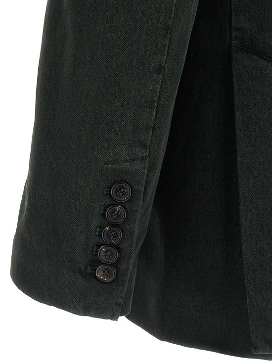  드리스 반 노튼 수트 자켓 Dries Van Noten Befya 블레이저 그린 - DRIES VAN NOTEN