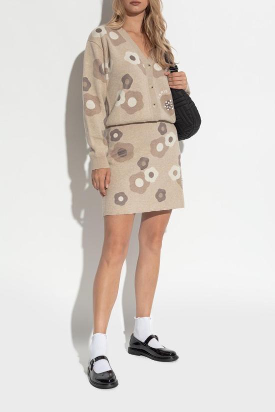  겐조 플랫 슈즈 가죽 발레 플랫 블랙 - KENZO