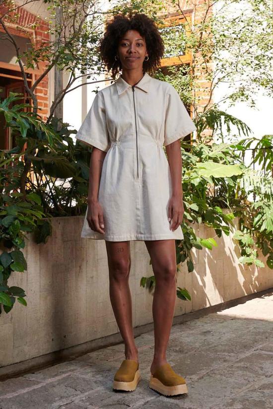  Noble 숏 원피스 노블 어덜트 유틸리티 드레스 오트밀크 - OTHER BRANDS