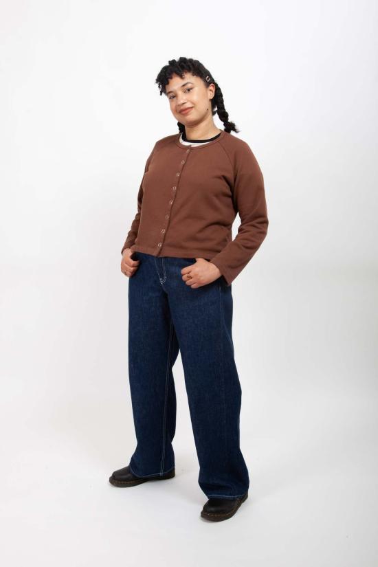  Gravel & Gold 가디건 그래블 앤 골드 홀스 카디건 월넛 - OTHER BRANDS