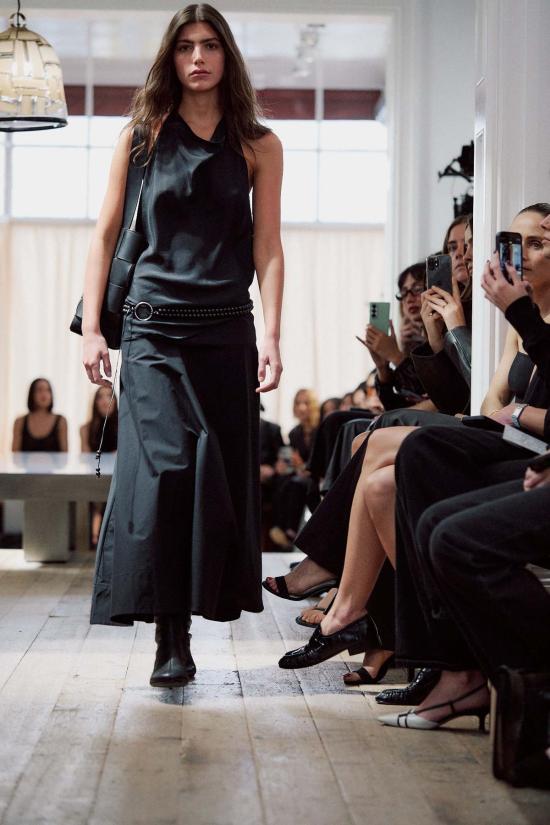  세인트아그니 롱 원피스 세인트 아그니 코튼 서클 헴 - ST.AGNI