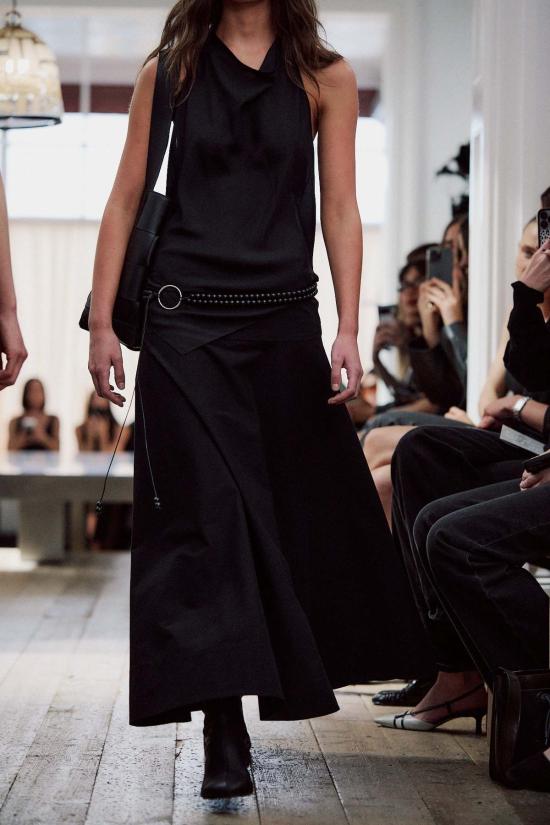  세인트아그니 롱 원피스 세인트 아그니 코튼 서클 헴