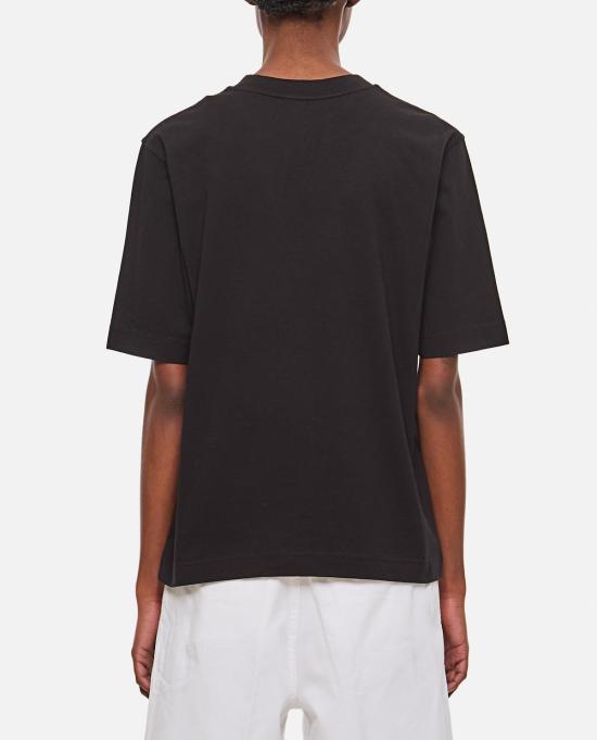  몽클레어 반팔 티셔츠 SS 티셔츠 블랙 - MONCLER