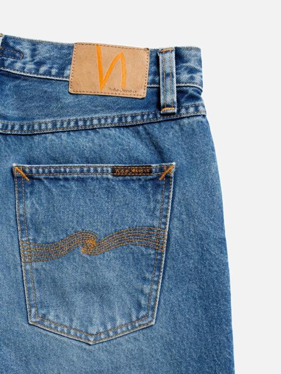  누디진 데님 팬츠 누디 진 그리티 잭슨 데이 드리머 미드 블루 - NUDIE JEAN