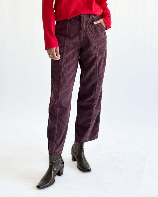  론 크롭 팬츠 Lwn Paz 팬츠 브로큰 인 코드 팬츠 - LWN