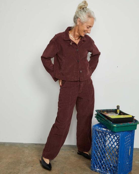  론 크롭 팬츠 Lwn Paz 팬츠 브로큰 인 코드 팬츠 - LWN