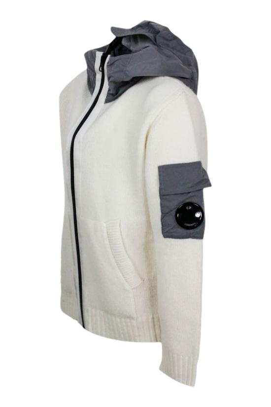  씨피 컴퍼니 스웨터 키즈 C.P. 컴퍼니  크림 - C.P. COMPANY