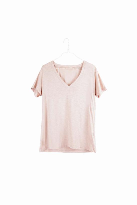  잇이즈웰 LA 반팔 티셔츠 잇 이즈 웰 L.A. 에브리데이 브이넥 티셔츠 - IT IS WELL L.A.