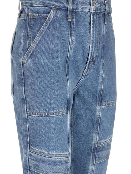  에이골디 데님 팬츠 아골드 쿠퍼 카고 진 블루 - AGOLDE