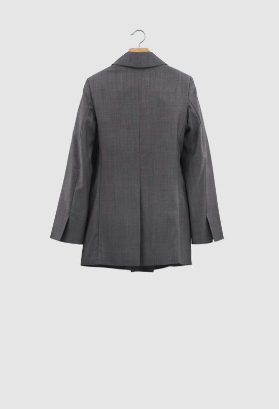  율리아 옌츠슈 자켓 줄리아 젠츠쉬 드레이크 라이트 서머 울 수트 더블 브레스트 재킷 - JULIA JENTZSCH