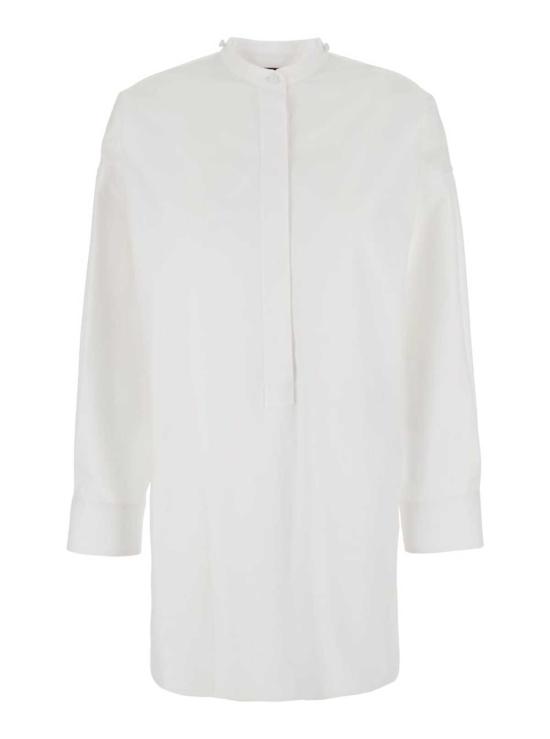  구찌 셔츠 클래식 칼라 로고 셔츠 화이트 - GUCCI