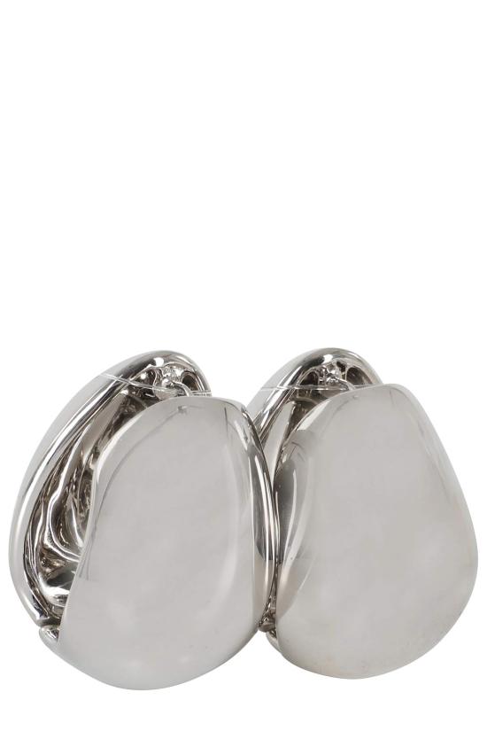  코페르니 이어링 XL 로고 크리올 귀걸이 실버 실버 - COPERNI